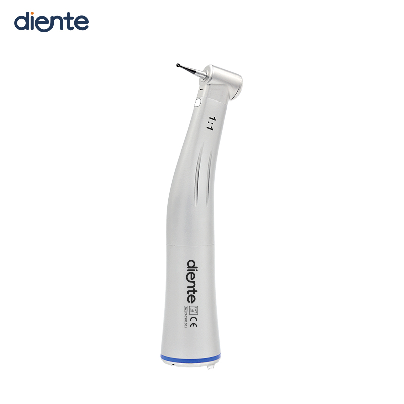 CC4 Internal Channel Fiber Optic Contra Angle Handpiece - Monoblock Stainless Steel