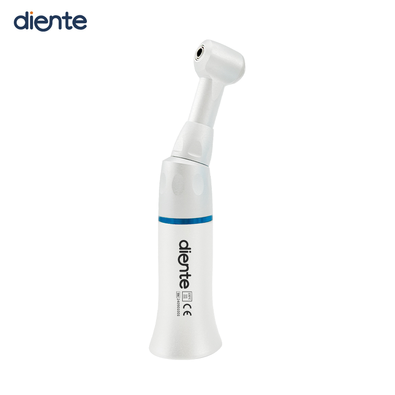 CC1-P External Water Spray Contra Angle Handpiece - 1:1 Direct Drive Push Button Chuck