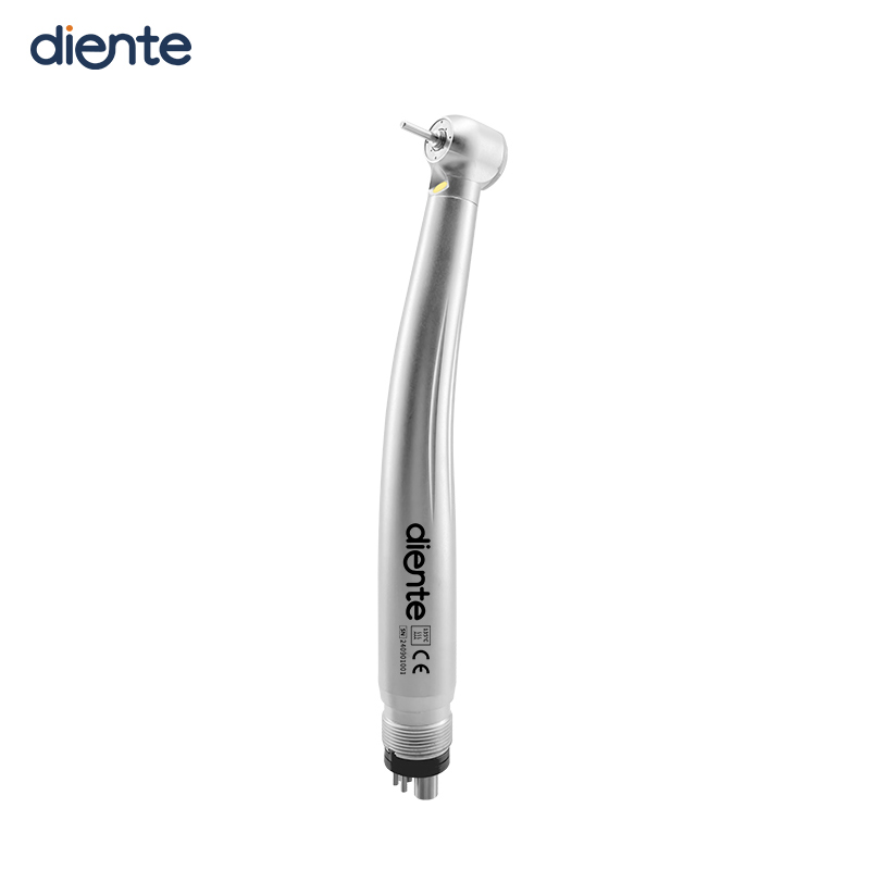 Diente TH4 LED E-Generator High Speed Dental Handpiece | 4-Hole Water Spray