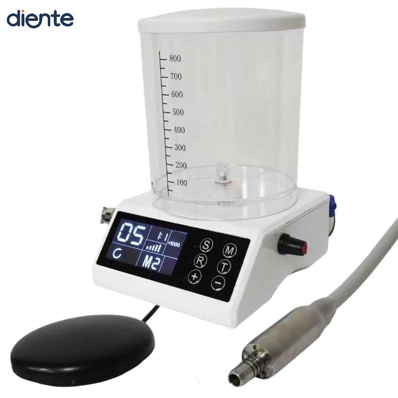 Diente EP19 Brushless Electric Dental Micromotor with Integrated 800ml Water Tank & Fiber Optic Light