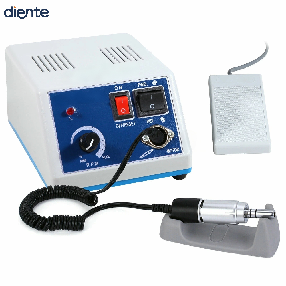 Diente EP13 Dental Marathon Micromotor 35000 RPM Electric Dental Lab Handpiece System