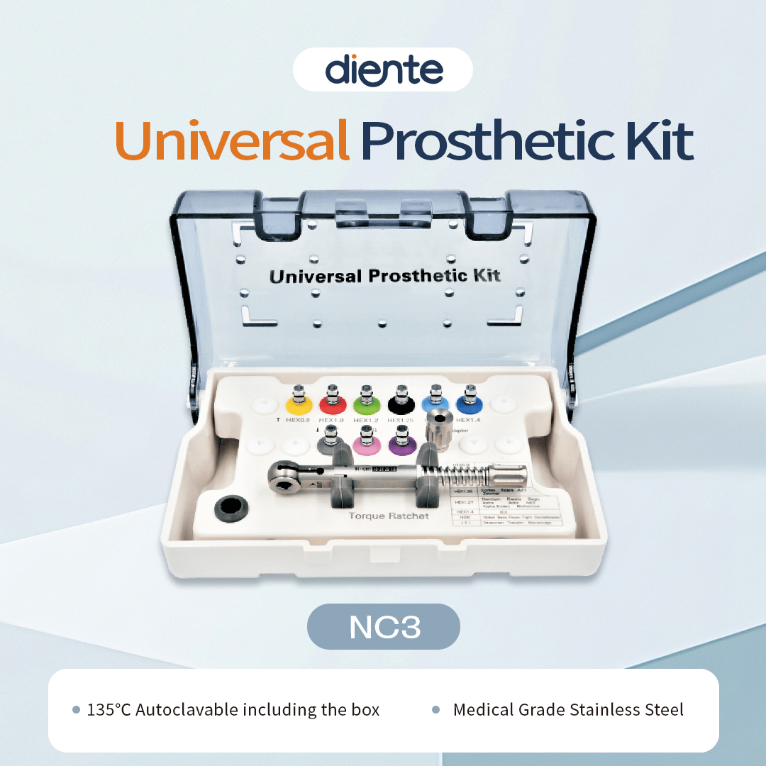 Universal Prosthetic Kit for Dental Implants